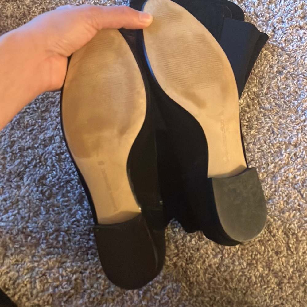 Banana Republic black suede boots